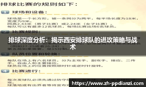 排球深度分析：揭示西安排球队的进攻策略与战术